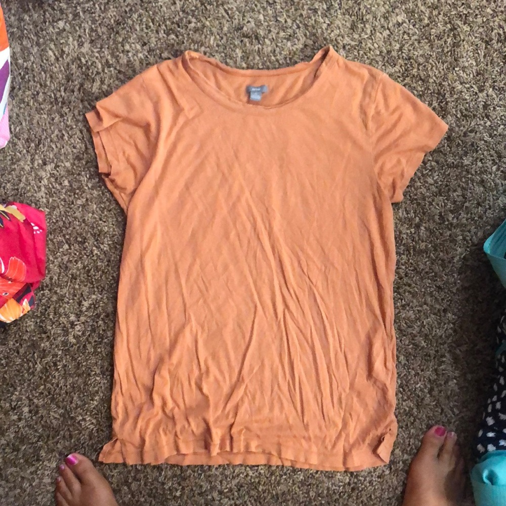 Small Aerie Distressed Shirt